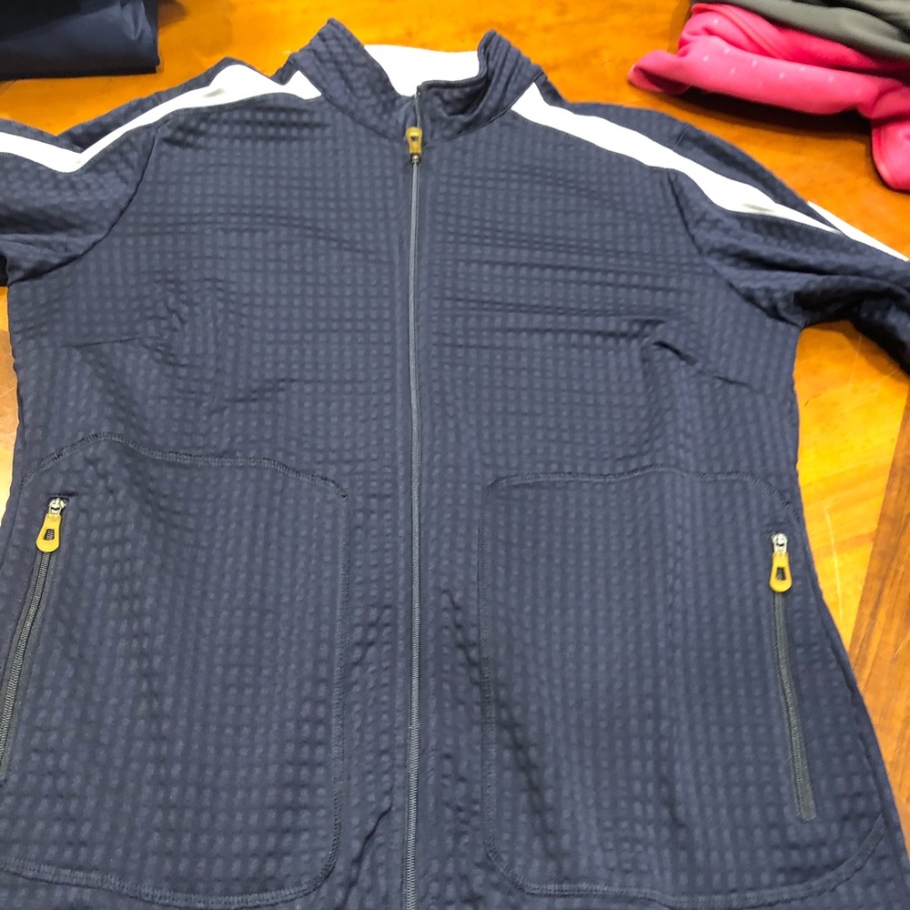 Nike Navy Blue Knit Sport jacket